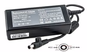 Sülearvuti toiteadapter SAMSUNG 60W: 16V, 3.75A