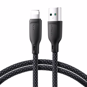 Joyroom Multi-Color Series S-A34 USB-A / Lightning 3A kaabel 1m - must