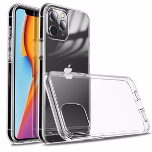 Ümbris jaoks iPhone 11 PRO MAX Clear Ümbris 2 mm Box läbipaistev