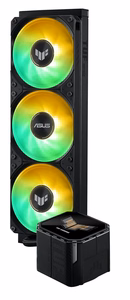 ASUS TUF Gaming LC III 360 ARGB LCD protsessori kõik-ühes vedelikjahuti 12 cm must 1 tk