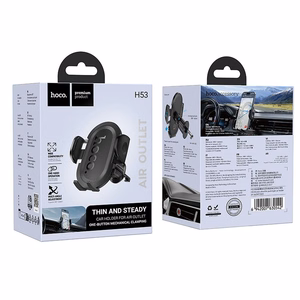 Car phone holder Hoco air vent H53 black