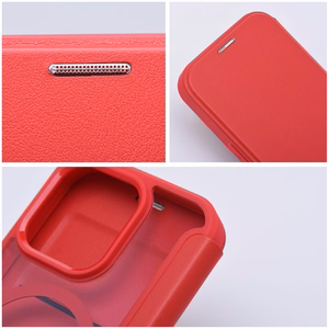 SMART MAG Kaaned Ümbris compatible with MagSafe jaoks IPHONE 15 Pro Max punane