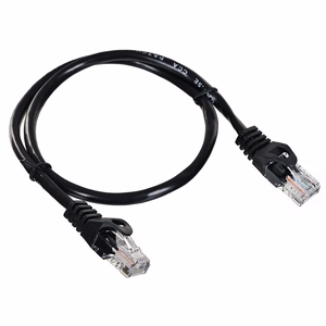 Lanberg PCU5-20CC-0025-BK võrgukaabel must 0.25 m Cat5e U/UTP (UTP)