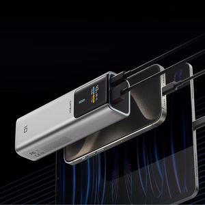CUKTECH CKPB100PGLBL akupank, 10000 mAh, 150 W, USB-C / USB-A, hall