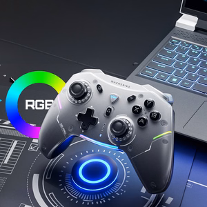Machenike G5Pro Max Wireless Game Controller with Charging Station - Gray