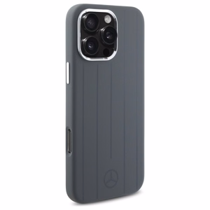 Mercedes Silicone Vertical Tonal Stripes MagSafe Ümbris jaoks iPhone 16 Pro Max - hall