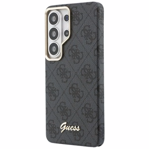 Guess чехол 4G Script MagSafe для Samsung Galaxy S26 Ultra чёрный