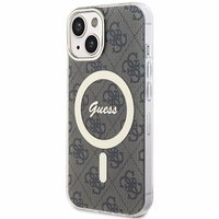 Guess IML 4G MagSafe ümbris jaoks iPhone 15 - brown
