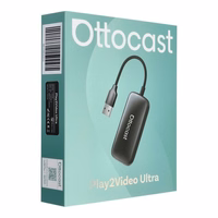 Juhtmevaba CarPlay/Android Auto Adapter Ottocast Play2Video Ultra must