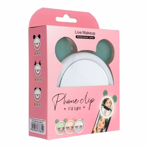 LED ringvalgus selfie telefonile RK12 roheline
