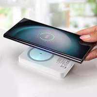 Powerbank SBS TEBB5000MAG1CW 5000 mAh USB-C, MagSafe ühilduv - valge