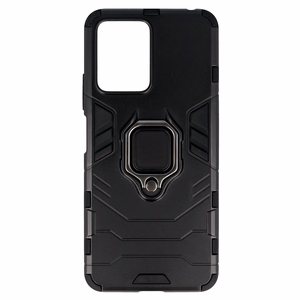 Ring Armor Ümbris jaoks Xiaomi Redmi Note 12 5G/Poco X5 Must