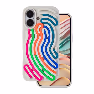 Чехол DIY Snake для iPhone 16 6,1" бежевый