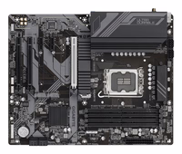 GIGABYTE Z790 D AX Motherboard - Supports Intel Core 14th Gen CPUs, 12+1+1 Phases Digital VRM, up to 7600MHz DDR5 (OC), 3xPCIe 4.0 M.2, Wi-Fi 6E, 2.5GbE LAN, USB 3.2 Gen 2