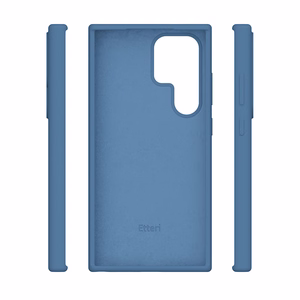 Etteri Silicone чехол Samsung Galaxy S24 Ultra темно-синий