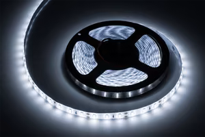 Rebel waterproof LED strip, 5 m, cool white, 300 x 5630, 12 V