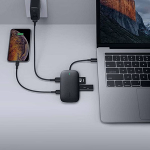 AUKEY CB-C71 liidese jaotur 5000 Mbit/s must