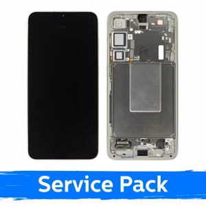 LCD-дисплей, совместимый с Samsung S926 S24 Plus, с рамкой / нефритово-зеленый / (сервисный комплект) +ВКЛЮЧАЯ АККУМУЛЯТОР