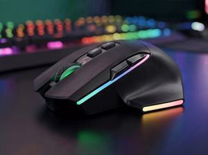 Mars Gaming MMWVECTOR optiline paremakäeline hiir, RF-juhtmevaba ühendus, Bluetooth ja USB Type-A, 12000 DPI