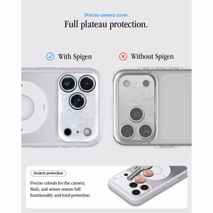 Spigen Ultra Hybrid MagSafe ümbris iPhone 18 Pro Max / 17 Pro Max jaoks, hõbedane