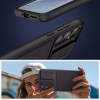 Tech-Protect Velar Cam+ Ümbris jaoks Samsung Galaxy A55 5G - must