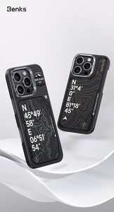 Benks Magnetic Armor Air Kevlar 600D Summit Kangrinboque (0065) для Iphone 16 Pro