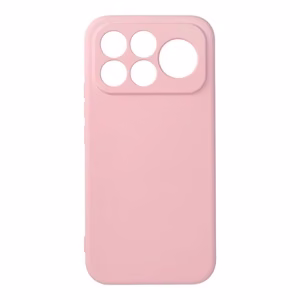 Silikoonümbris Poco F9 Pro telefonile, puudriroosa