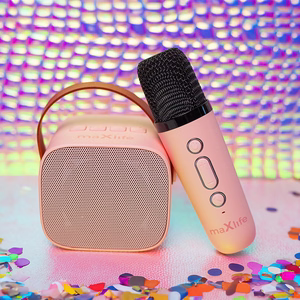Maxlife Bluetooth-karaokekõlar MXKS-100 roosa