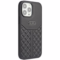 Audi Genuine Leather iPhone 13 Pro / 13 6.1" must/must hardcase AU-TPUPCIP13P-Q8/D1-BK