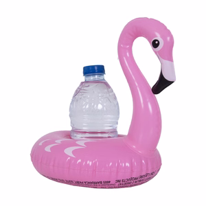 SUNCLUB täispuhutav flamingokujuline topsihoidja