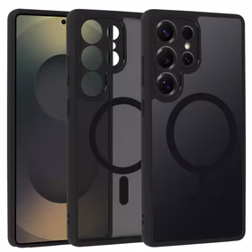 Full Matte Mag Cover jaoks Samsung Galaxy S25 Ultra must