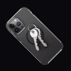 Uniq Combat iPhone 14 Pro Max 6.7" ümbris Magclick Charging must/concrete charcoal