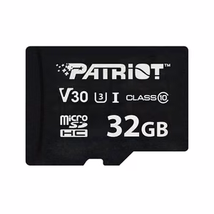 Mälukaart PATRIOT VX Series 32GB MicroSDXC V30 Class 10 UHS-I U3 4K UHD (PSF32GVX31MCH)