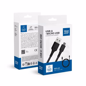 Kaabel USB A to Micro USB sinine Star 2A 1 m DC-001AM2.0 must