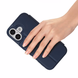 DUX DUCIS wallet case SKIN PRO jaoks IPHONE 17 sinine