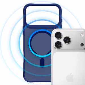 3mk Smoke MagCase iPhone 17 Pro Max jaoks - sinine-läbipaistev