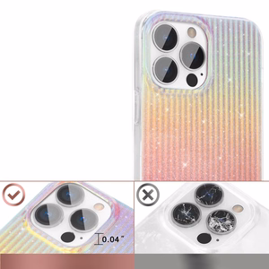 Kingxbar Travel Series luksuslik ja elegantne ümbris iPhone 13 Pro oranž (päikeseloojang)