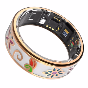 Forever Smartring Botanical SR-101 roosa kuld suurus 8