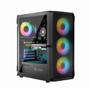 Logic PORTOS ARGB MINIDI USB 3.0 корпус черный