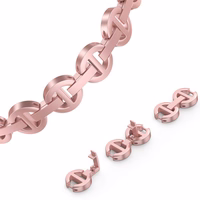 Bracelet loop jaoks Apple Watch 42/44/45 design 3 roosa