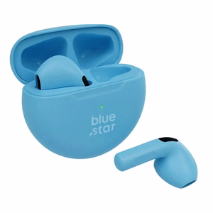 Blue Star (TX3) TWS Bluetooth juhtmevabad kõrvaklapid sinised
