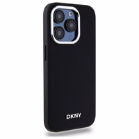DKNY Plain Logo MagSafe iPhone 15 Pro Max Ümbris - Must