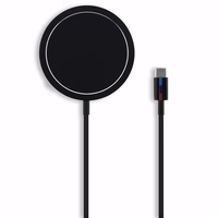 BMW M Edition MagSafe 15W Juhtmevaba Laadija - must