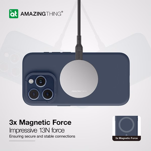 Amazing Thing Smoothie Magsafe Ümbris 8FT IP156.7PSMBU jaoks Iphone 15 Pro Max tumesinine