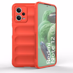 Magic Shield Ümbris jaoks Xiaomi Redmi Note 12 5G / Poco X5 5G Flexible Armor Cover punane