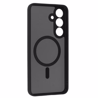 Full Matte Mag Cover jaoks Samsung Galaxy S25 Plus must