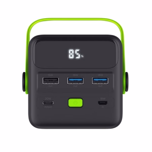 Trust Redoh XXL - 50 000 mAh akupank (must, roheline)