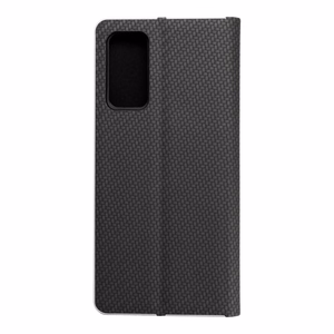 Чехол-книжка для Samsung S20 FE / S20 FE 5G Luna Book Carbon чёрный