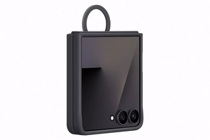 PF766TBEGWW Ring Case (Silicone) Samsung Galaxy Flip7, Black