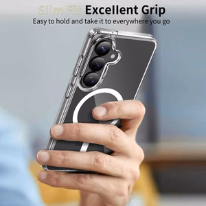 Tech-Protect FlexAir Hybrid MagSafe Ümbris for Samsung Galaxy S26+ - läbipaistev